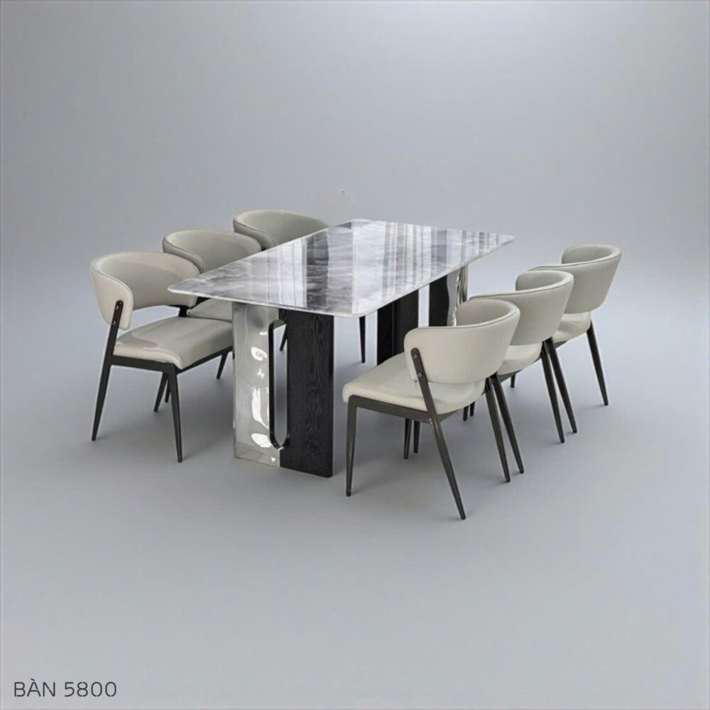 Bàn ăn mặt đá 5800