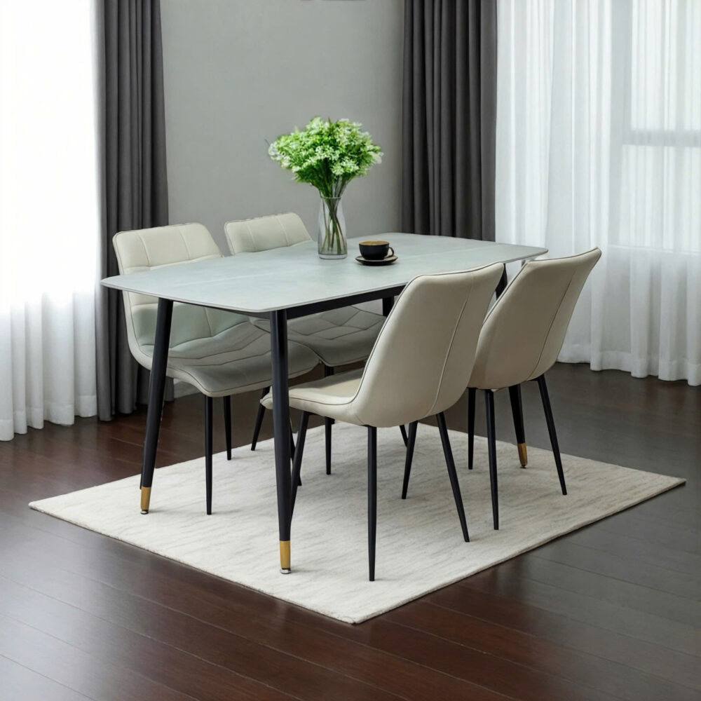 Bàn ăn mặt đá ceramic 910