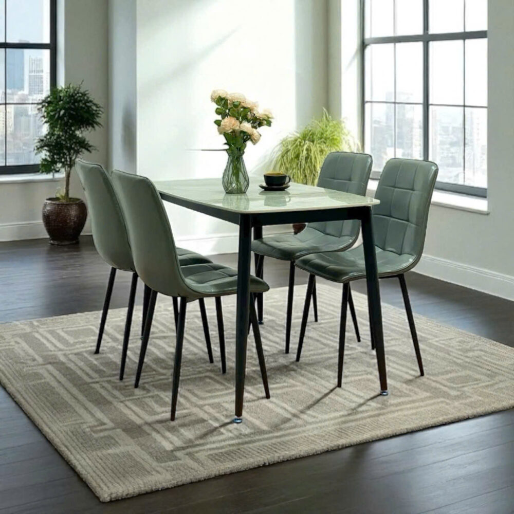Bàn ăn mặt đá ceramic 910