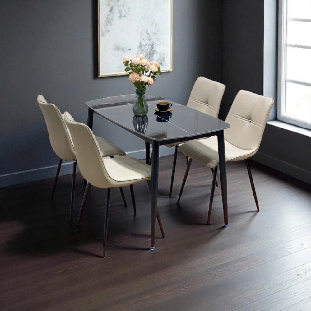 Bàn ăn mặt đá ceramic 910