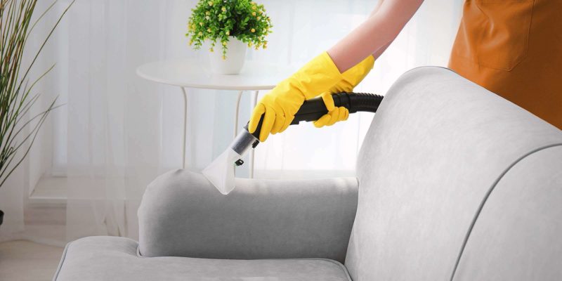 cách làm sạch ghế sofa vải