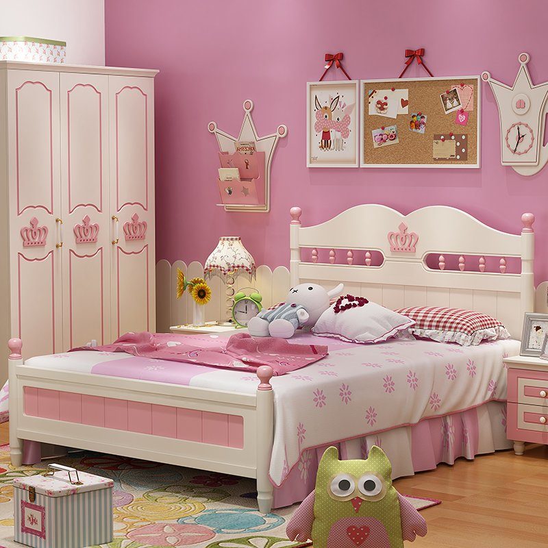 Giường cho bé gái 