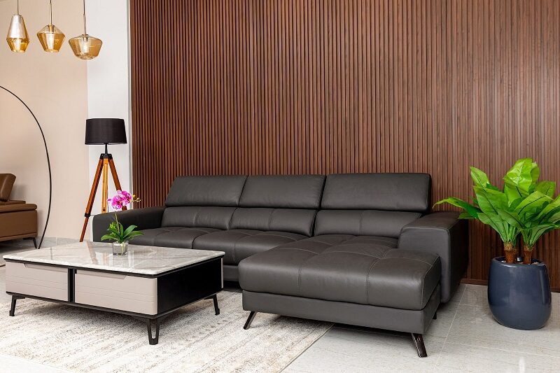 sofa bọc da giá rẻ