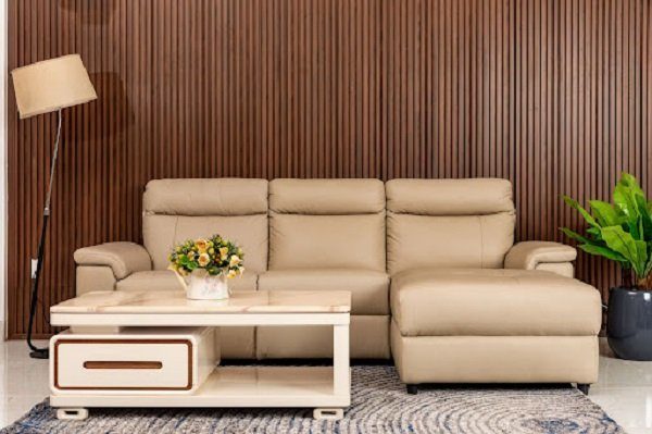 Mẫu sofa da nhập khẩu từ malaysia sở hữu màu sắc đa dạng, phù hợp với nhiều không gian