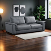 Sofa băng ZM933 chất liệu da bò thật nhập khẩu, thiết kế hiện đại, sang trọng