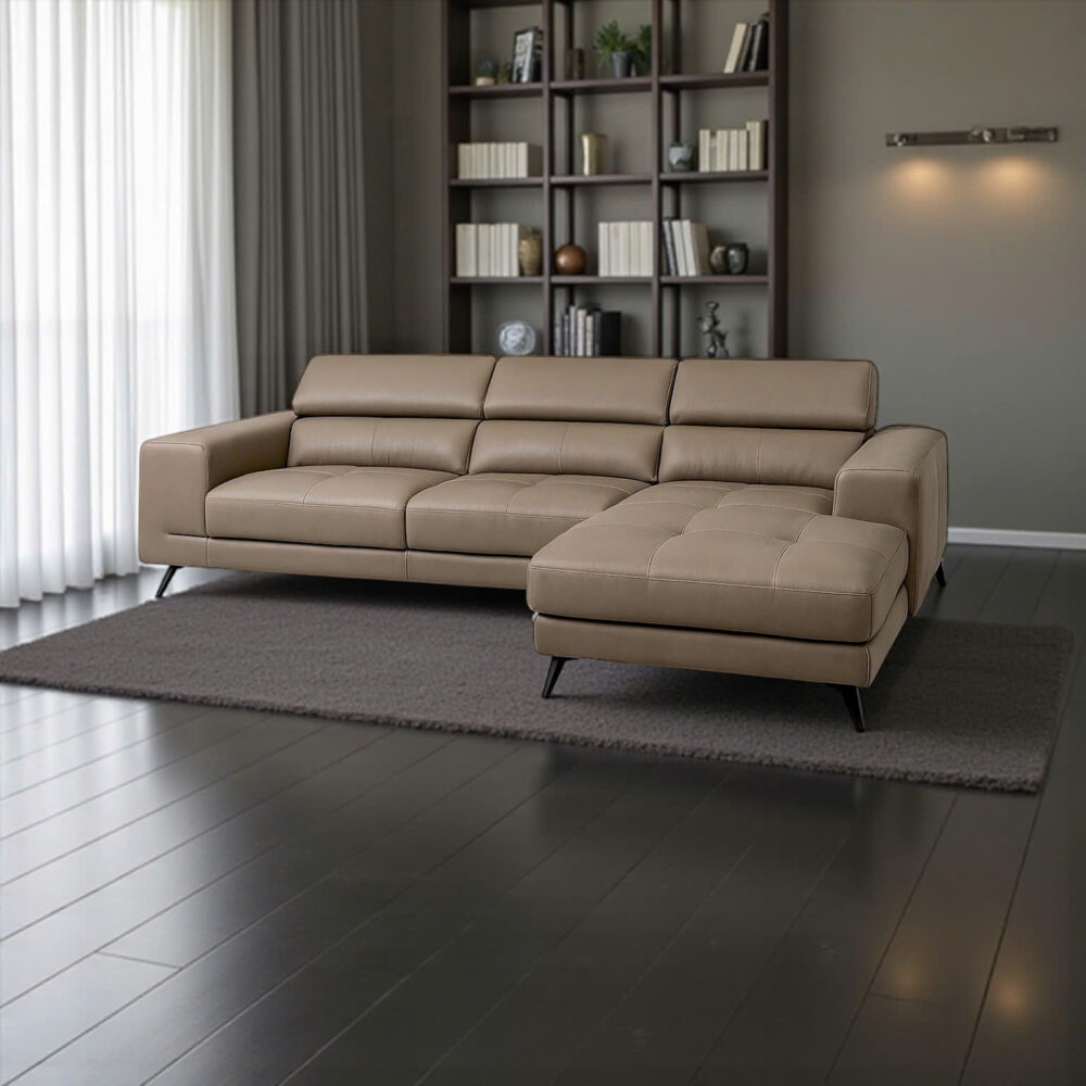 Sofa góc da thật malaysia 2179