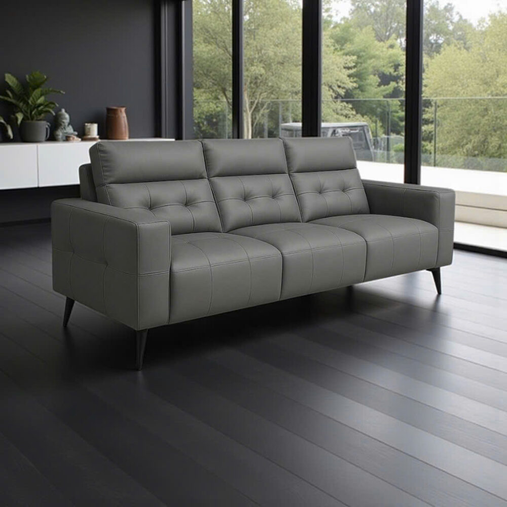 Sofa da microfiber chống trầy chỉnh điện B11