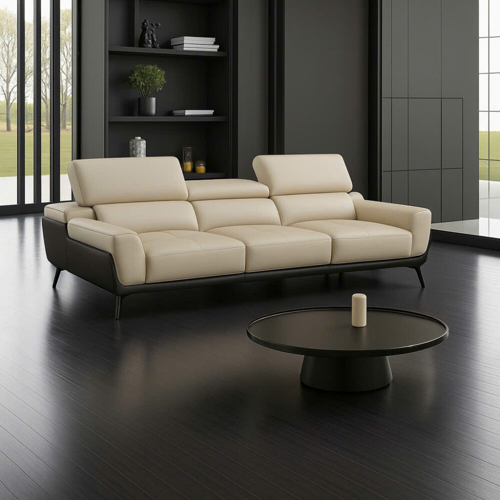 Sofa da thật Malaysia 2269