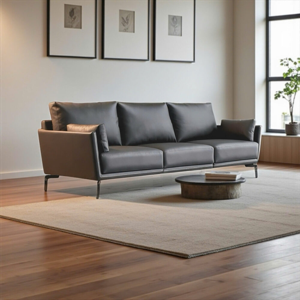 Sofa băng da microfiber chống trầy ZicZac