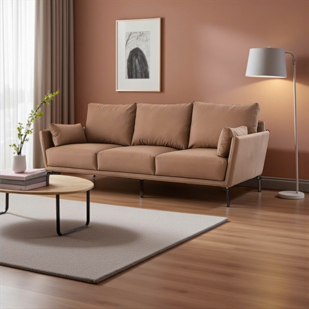 Sofa băng da microfiber chống trầy ZicZac