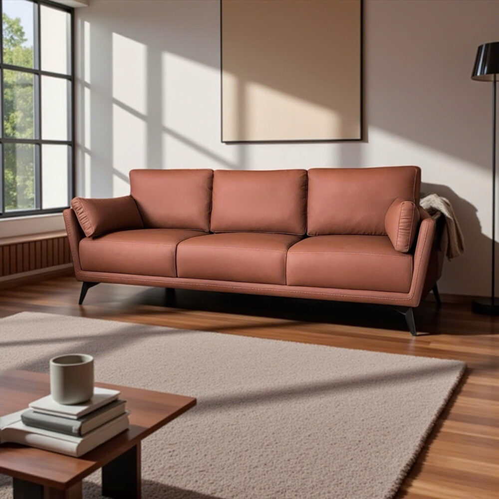 Sofa băng da microfiber chống trầy ZicZac