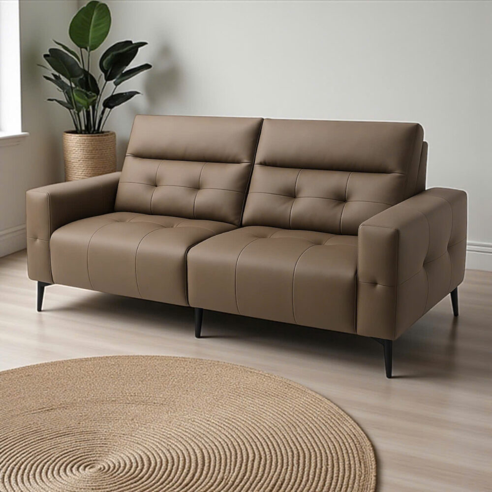 Sofa băng da microfiber chống trầy B11