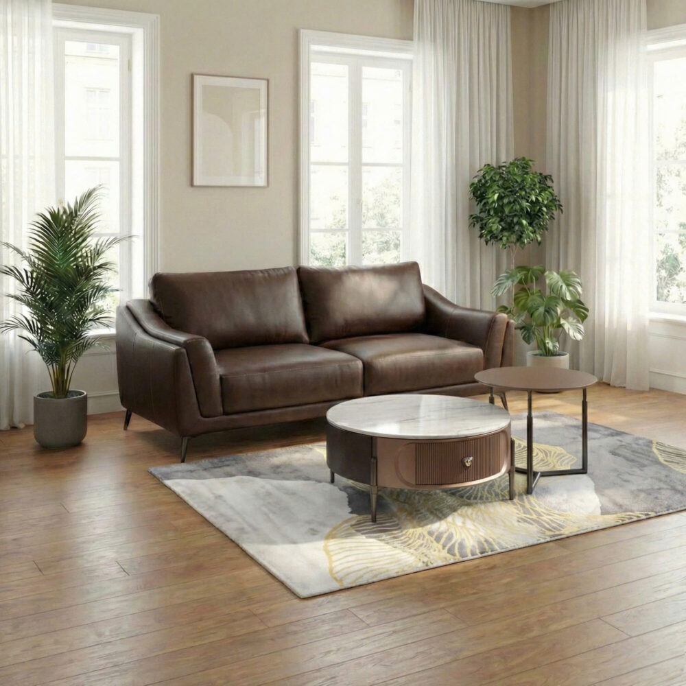 Sofa băng da microfiber chống trầy XA-04